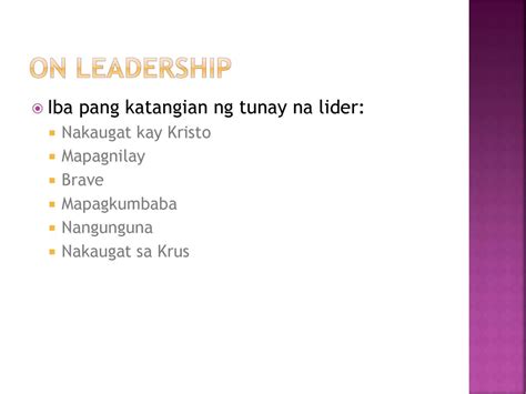 bilang isang lider paano mo maipapakita|5 Mga Halimbawa ng Matagumpay na Transformational .